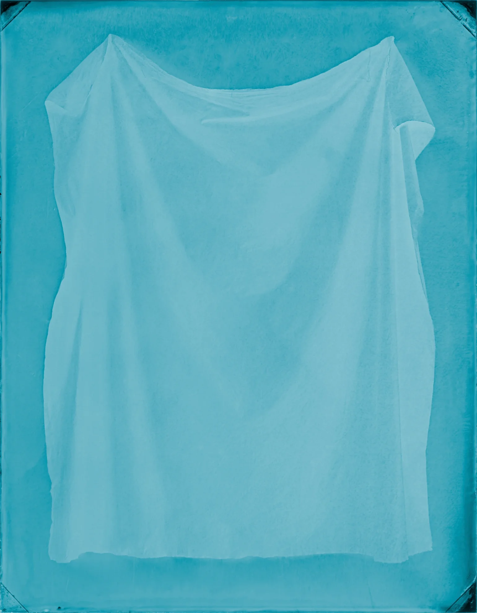 This image depicts a photograph by artist Ben Cauchi titled 'Dark Cloth'. This artwork was made in 2025. The medium is pigment print. The size of this artwork is 90x70cm. This artwork was first shown in the exhibition 'die Wahrheit enthält immer auch Lüge' at Robert Heald Gallery in Wellington New Zealand.